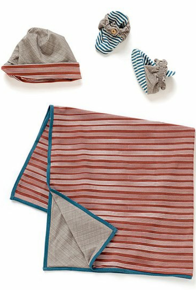 NWT Look Who's New Receiving Blanket Set